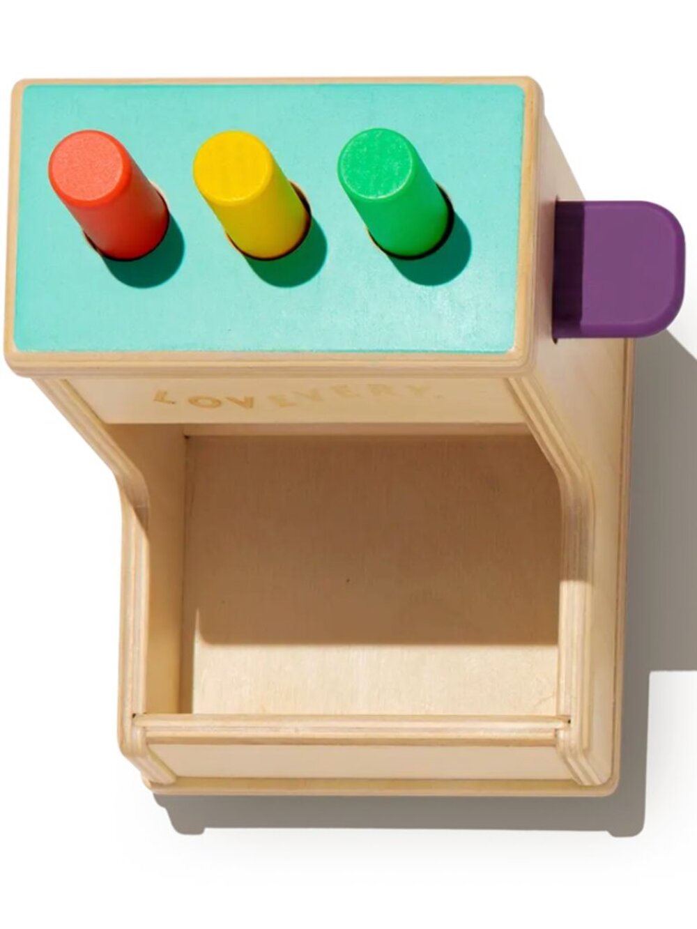 Lovevery Wooden Peg Drop from The Thinker Play Kit Months 11-12 Baby Montessori